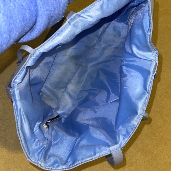 Light Blue/Lavender Tote Bag - Picture 4 of 4